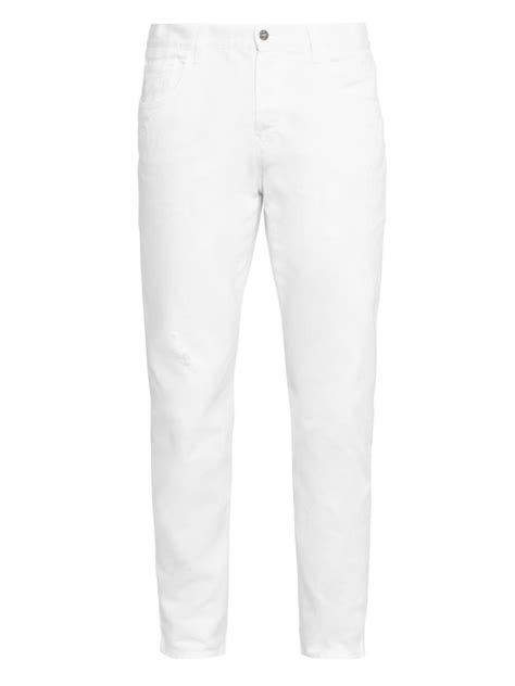 mens white gucci pants|gucci leather bottoms for men.